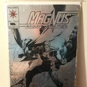 Valiant Magnus Robot Fighter Comic Book